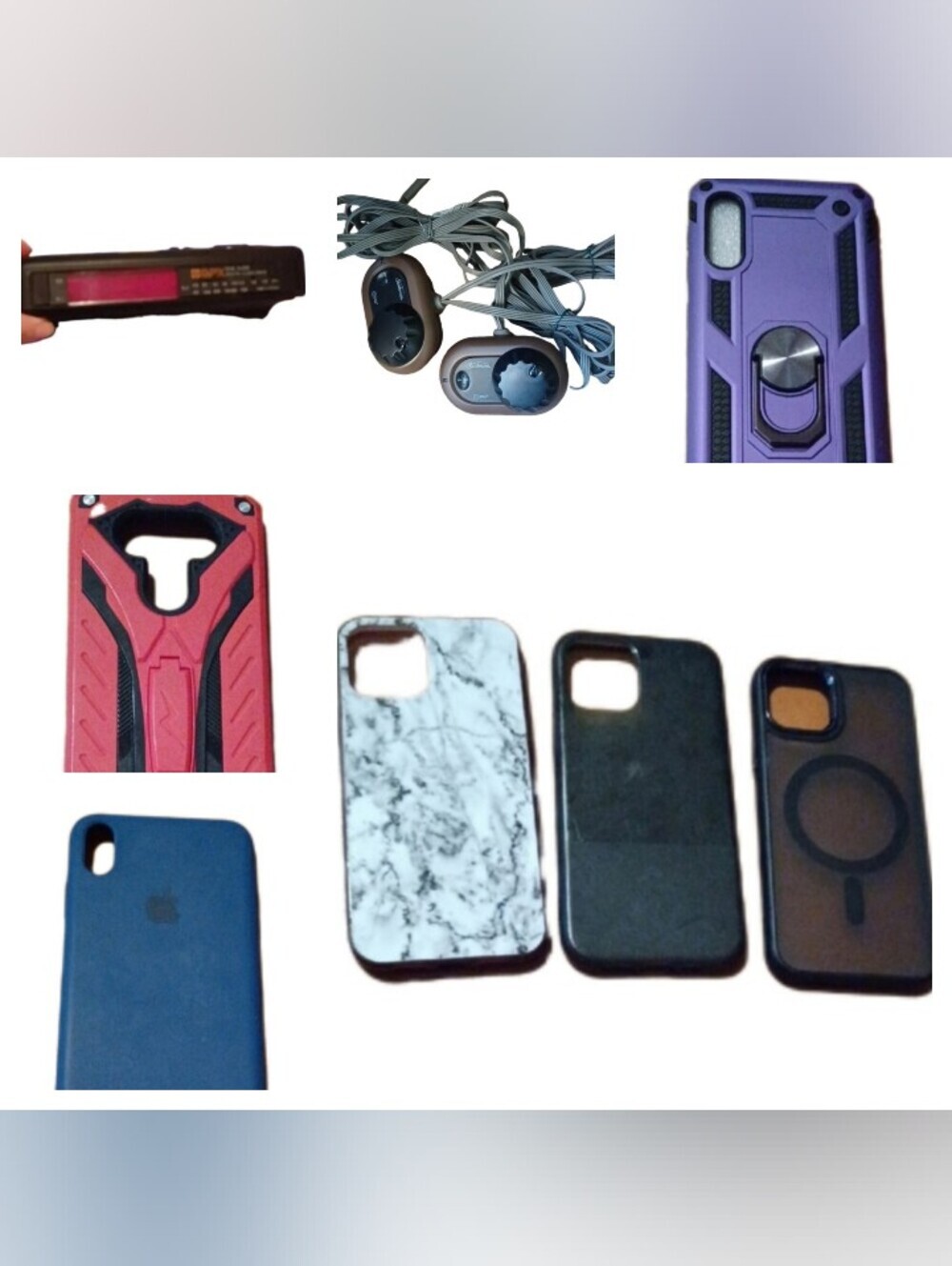 Electronics and Phone Cases Bundle
